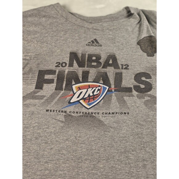 Adidas NBA 2012‎ Finals OKC Men's XXL T-Shirt - Picture 1 of 6